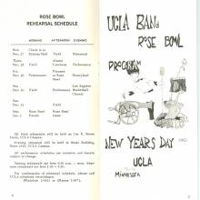 Band Press Release, pages 2-3, 1962 Rose Bowl