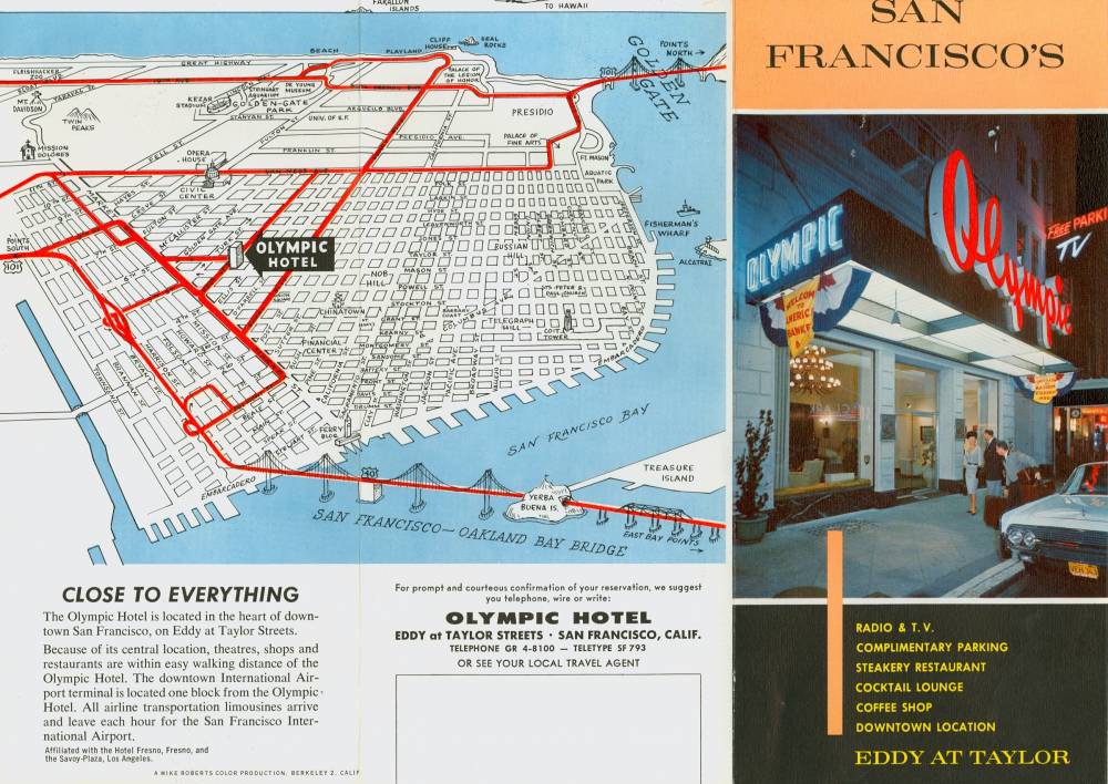 1964 varsity band cal hotel brochure 1