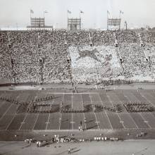 Block "Young" formation at Washington game, November 1, 1969