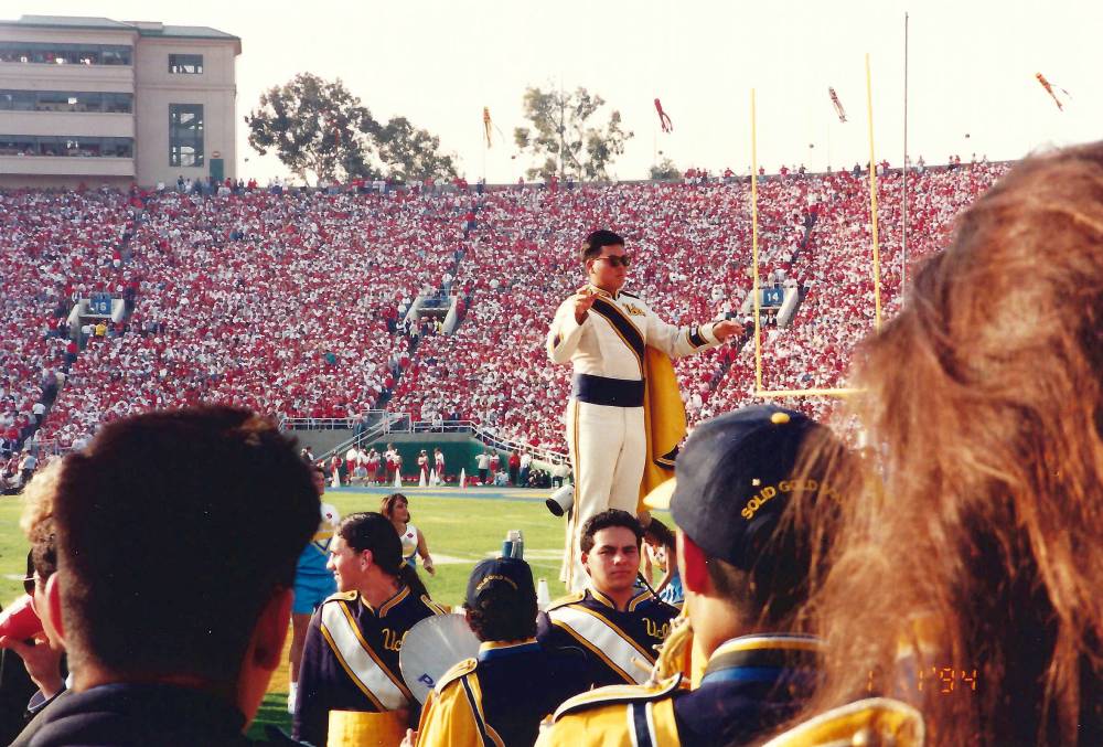 Drum Major Jeff Shimamoto