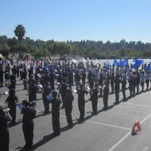 Band Day rehearsal, October 29, 2011