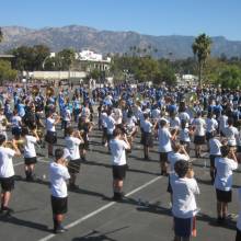 Band Day rehearsal, October 29, 2011