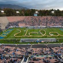 Script UCLA with capes,  UCLA vs. Colorado, November 19, 2011