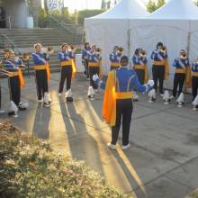 Trombones sectional at Oregon, Pac-12 Championship, December 2, 2011