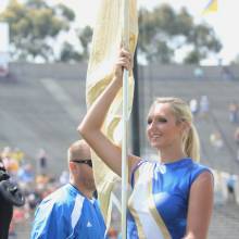 Flags, UCLA vs. Texas, September 17, 2011