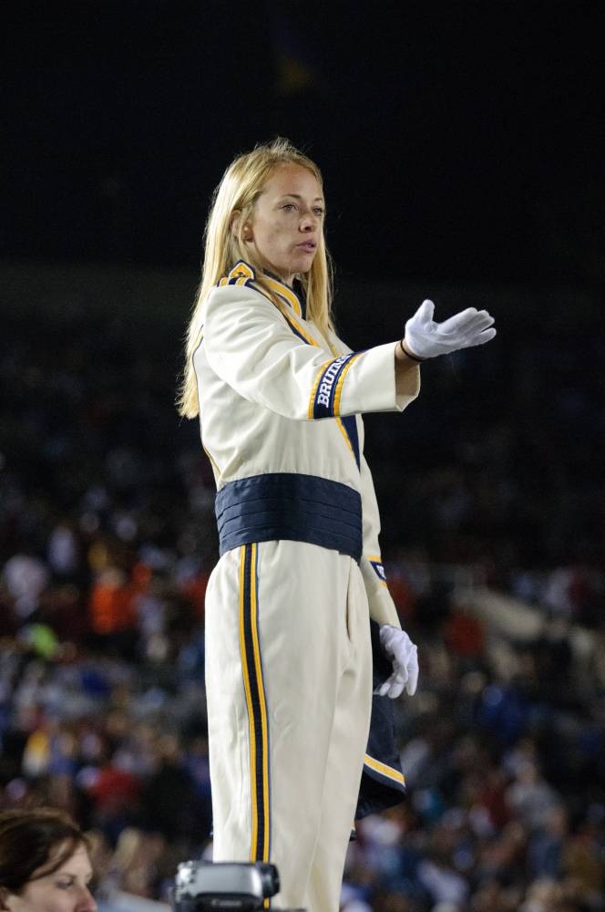 Drum Major Jessica Schlosser