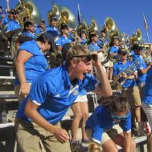 In the stands, Arizona State, October 27, 2012