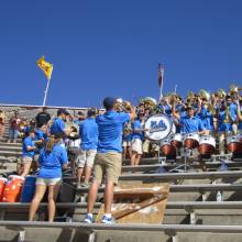 Band in stands, Arizona State, October 27, 2012
