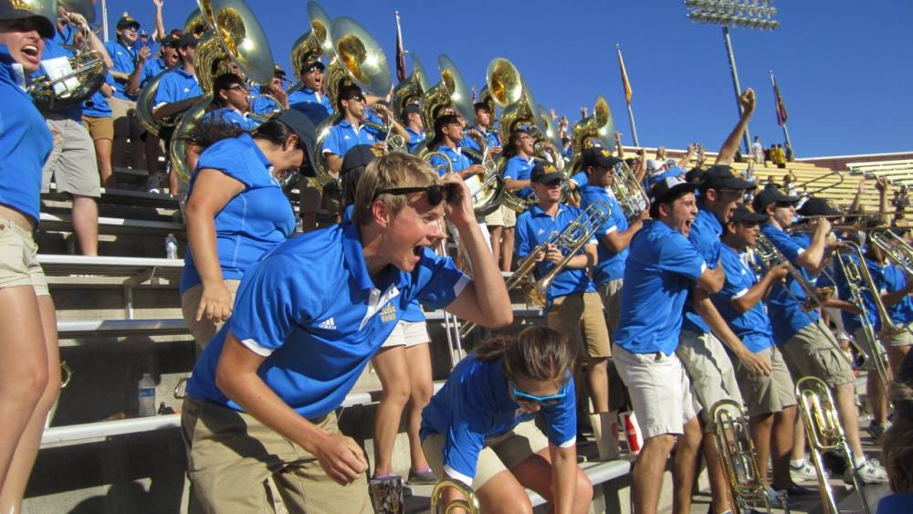 In the stands, Arizona State, October 27, 2012