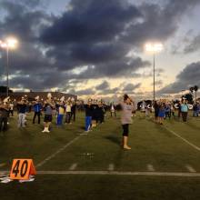 Rehearsal, Holiday Bowl, December 27, 2012