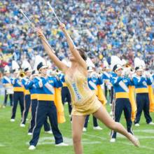 Feature twirler, Michelle Glymph