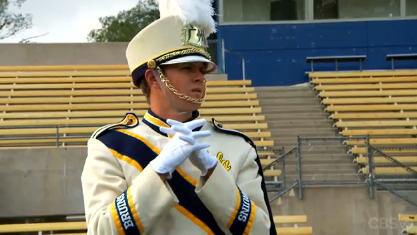 Drum Major Charlie Hall