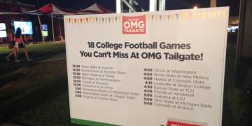 BuzzFeed OMG College Football Tailagate Party, November 8, 2014