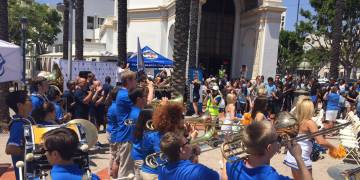 Special Olympics Rally, Westwood, July 24, 2015