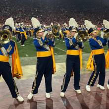 Horns on "Victorious"