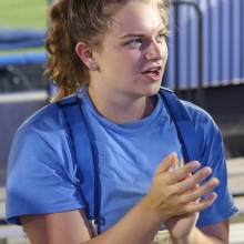 Drum Major Lily Krol