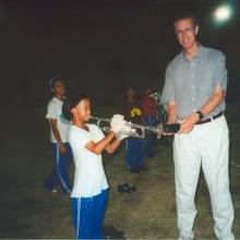 Thailand 2001 with "Mosquito" St. Paul's Convent Band