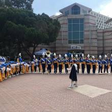 "Movin' On Up" in Bruin Plaza