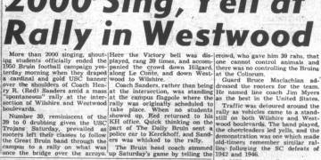 Daily Bruin Articles (1917-2000's)